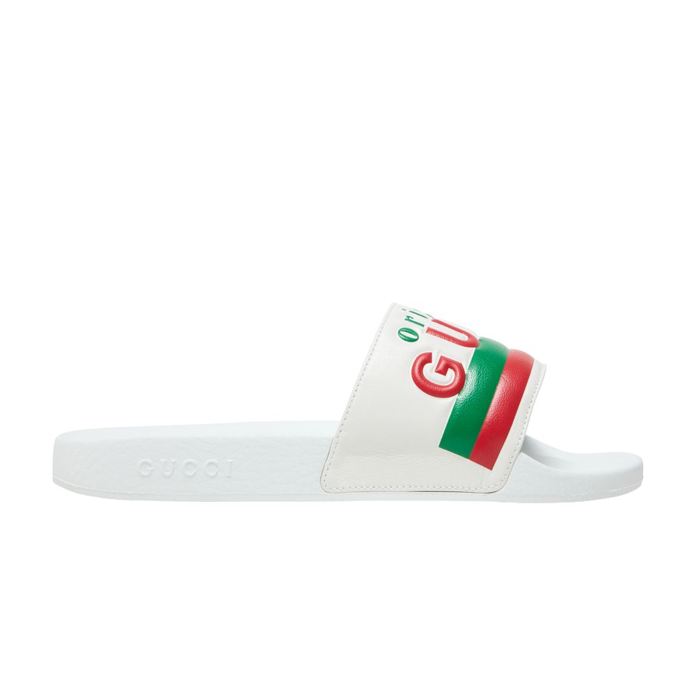 Pre-owned Gucci Wmns Slide 'original  - White' | Women's Size 36