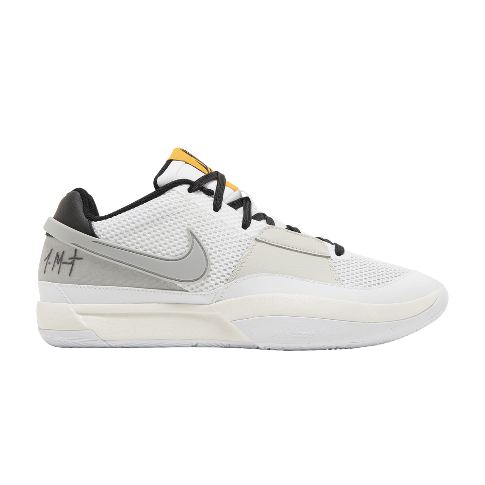 Pre-owned Nike Ja 1 'light Smoke Grey' In White