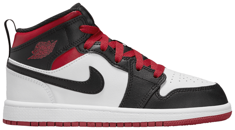 Air Jordan 1 Mid PS Gym Red Black Toe