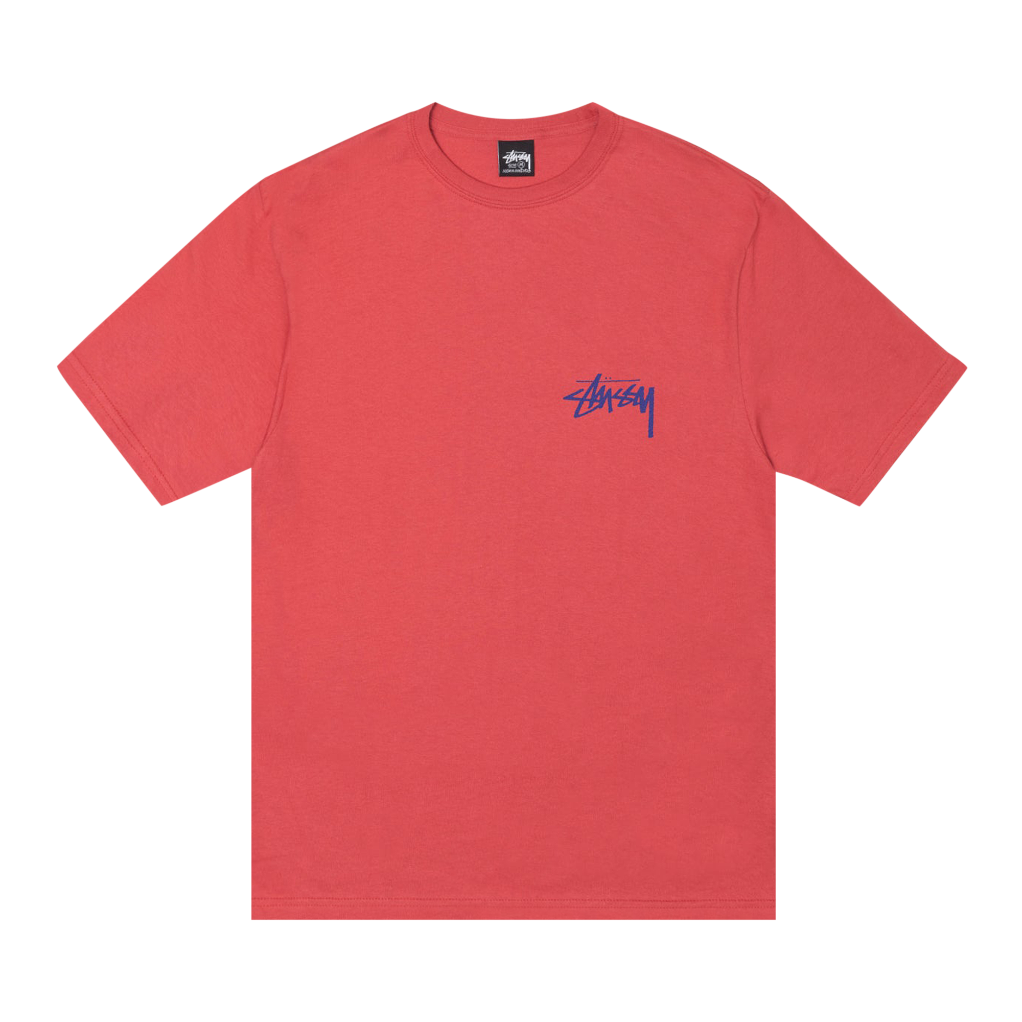 Pre-owned Stussy Skate Tough Tee 'pepper' In Red