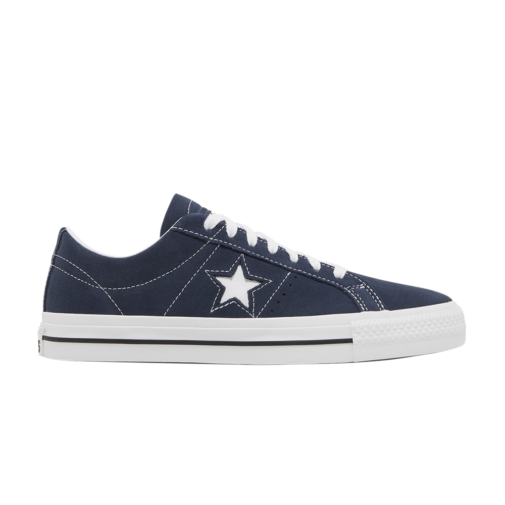 Pre-owned Converse One Star Pro Low 'navy' In Blue