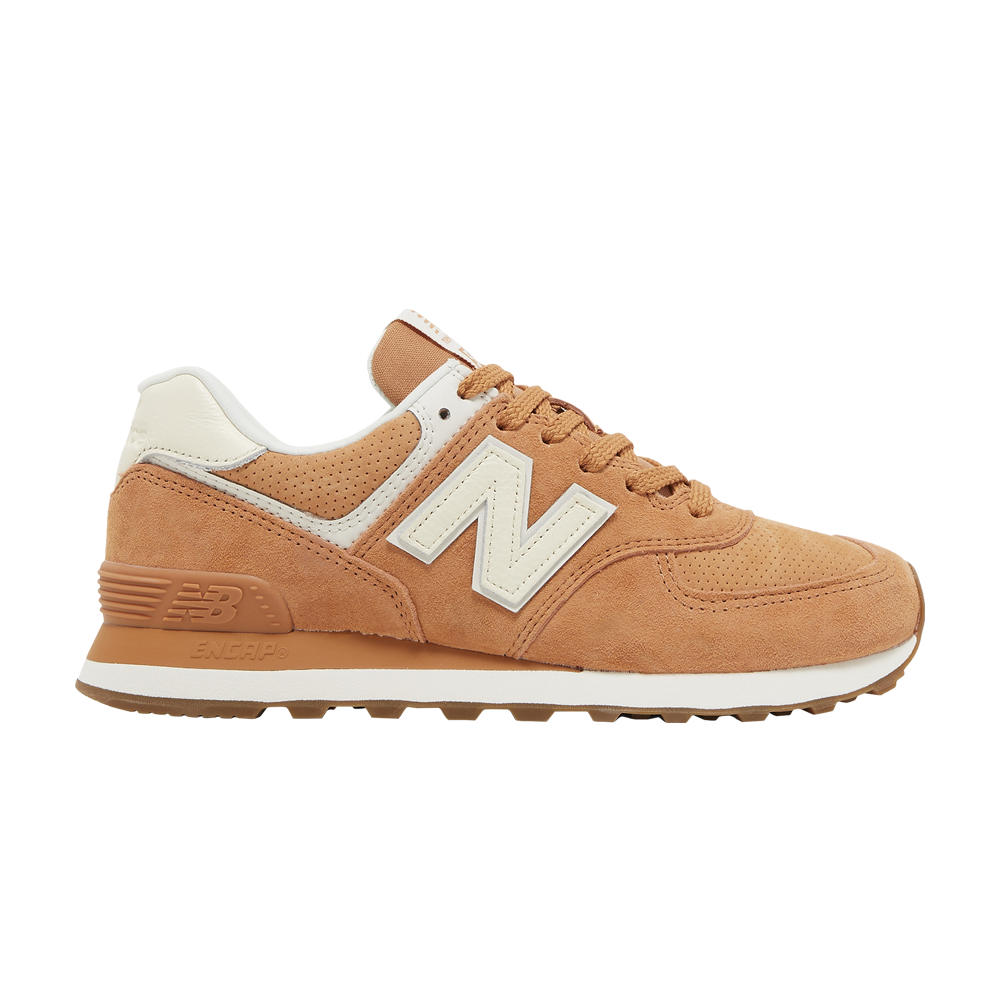 Pre-owned New Balance Wmns 574 'sepia' In Brown
