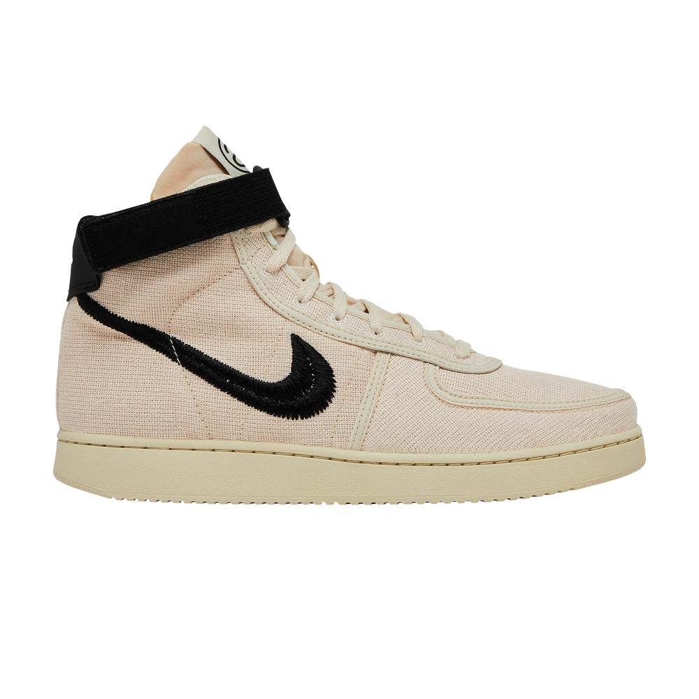 Pre-owned Nike Stussy X Vandal High 'fossil' In Tan