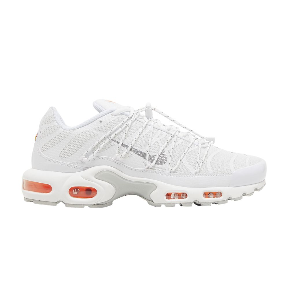 NIKE AIR MAX PLUS UTILITY 'WHITE SAFETY ORANGE'