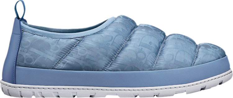 Dior Snow Slipper 'Quilted Dior Oblique - Slate Blue'