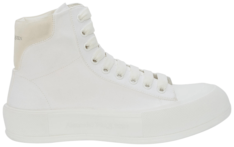 Alexander McQueen Deck Plimsoll High 'White'