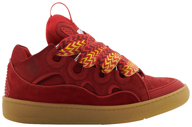 Buy Lanvin Curb Sneakers 'Poppy Red Gum' - FM SKRK11 DRAG E2237