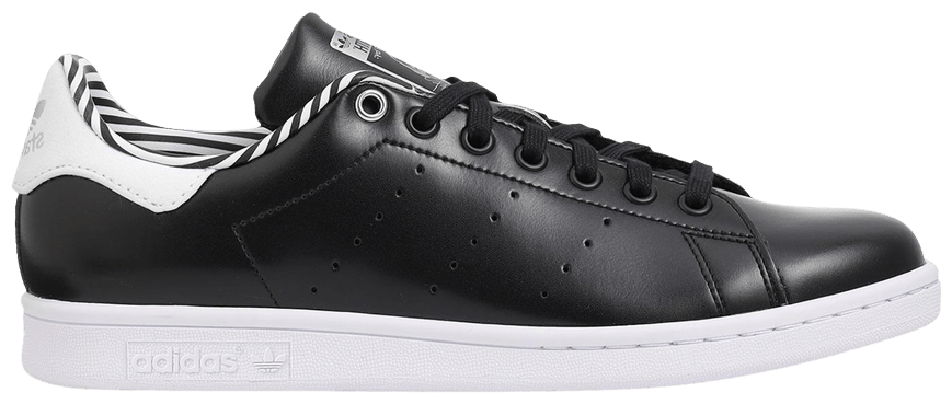 stan smith black and white