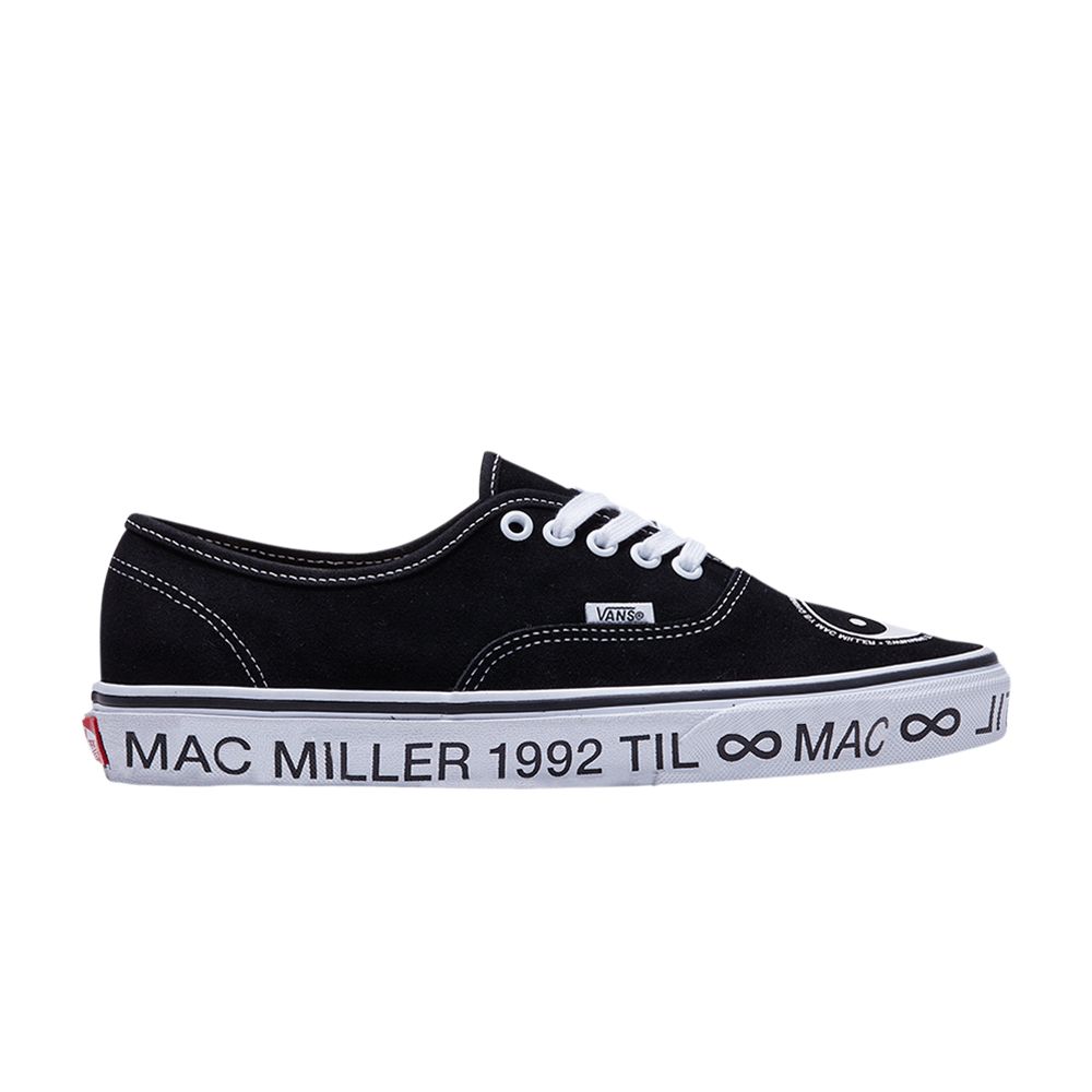 Pre-owned Vans Mac Miller X Authentic 'swimming' In Black