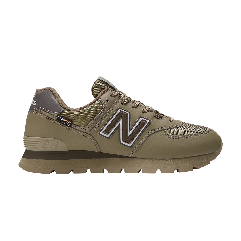 Pre-owned New Balance 574 Rugged 'brown'