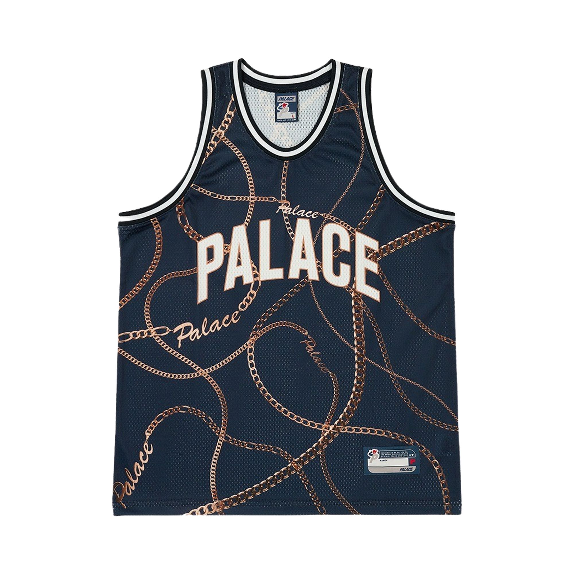 Palace Chain Basketball Vest 'Navy' | Blue | Men's Size M