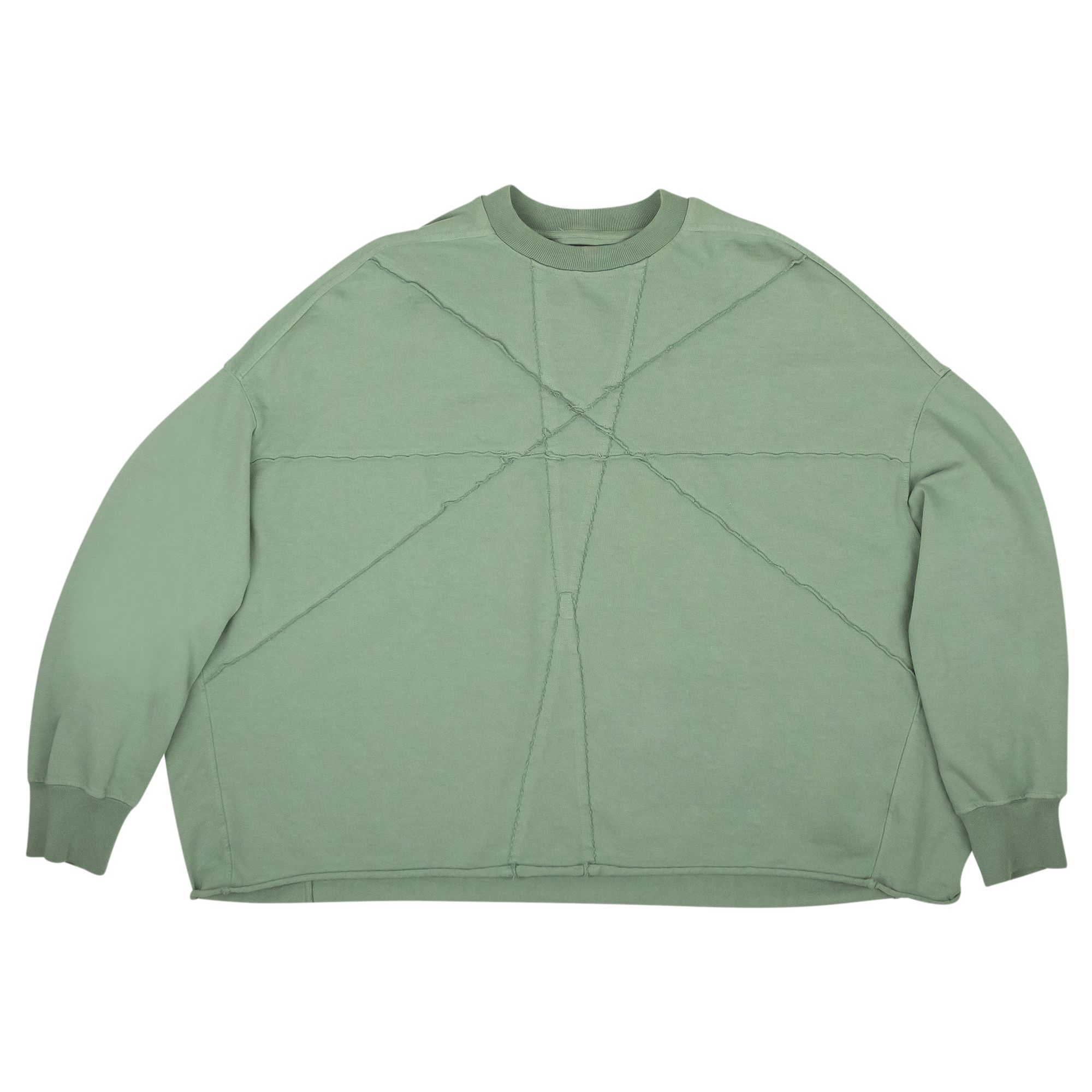Pre-owned Rick Owens Drkshdw Crater Tee 'green' | Men's Size Onesize