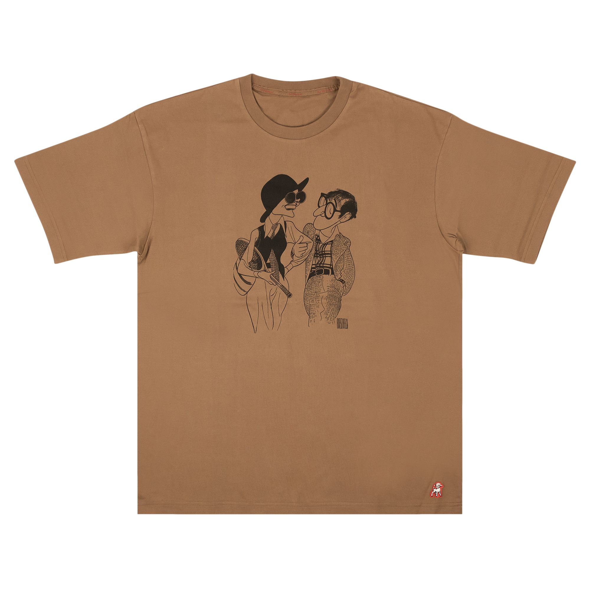 Pre-owned Undercover X The Sheperd Graphic Print T-shirt 'brown' | Men's Size 2