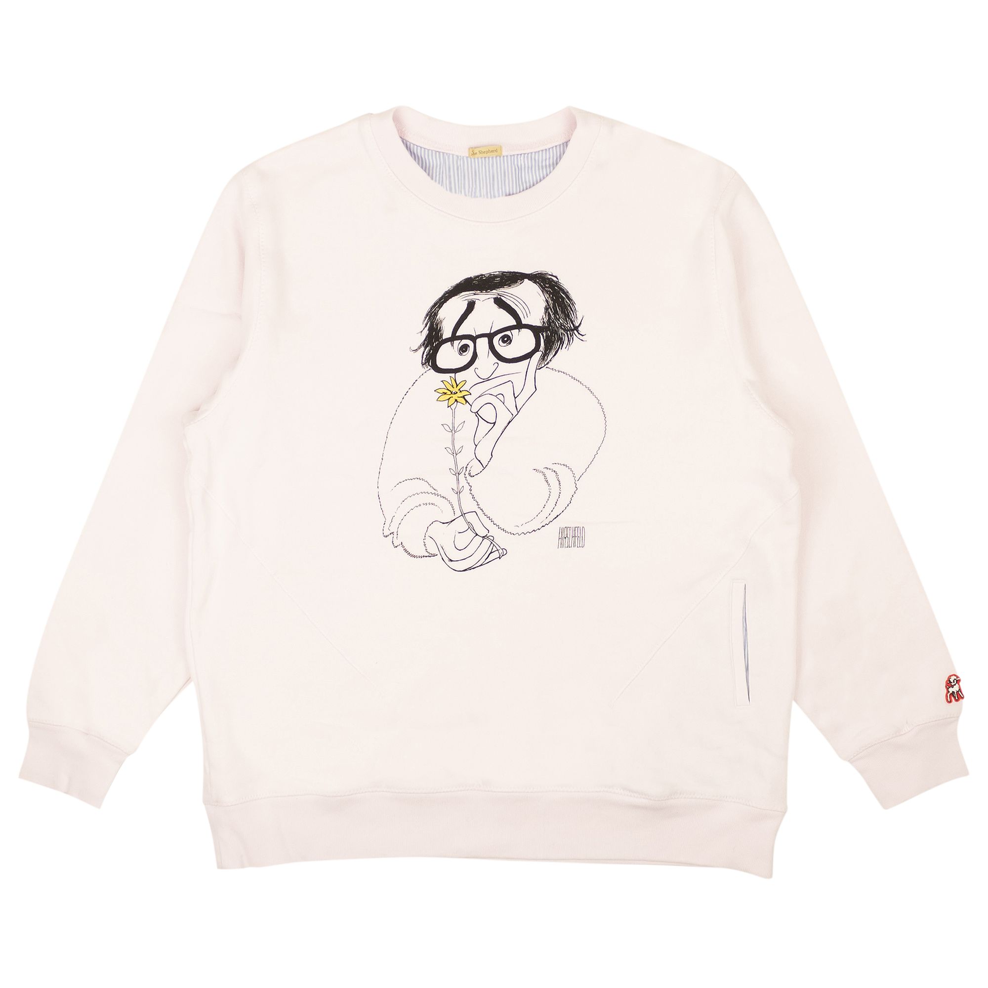 Pre-owned Undercover X The Sheperd Graphic Print Crewneck 'pink' | Men's Size 2