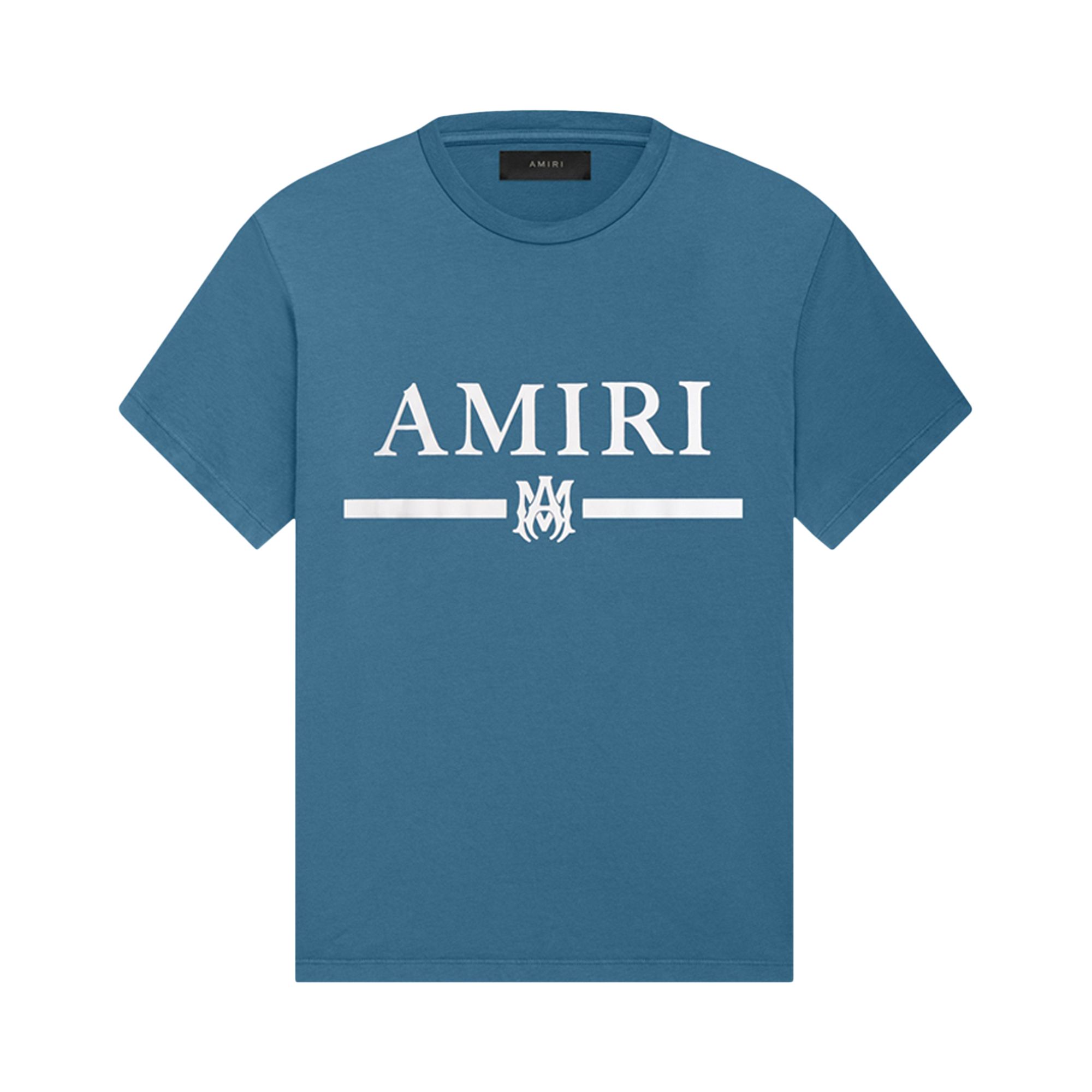 AMIRI AMIRI MA BAR LOGO TEE 'TEAL'