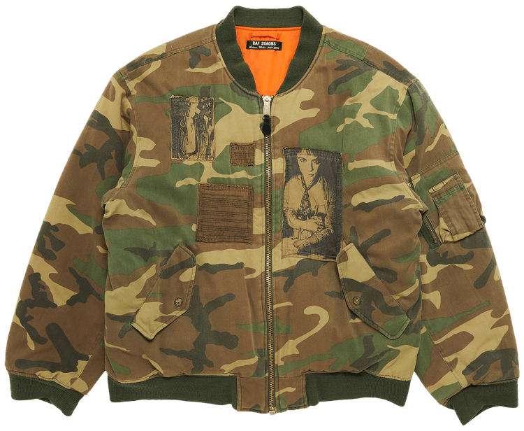 FostexGarments/raf simons シティーカモ FostexGarments/raf simons シティーカモ RETRO CAMO BOMBER
