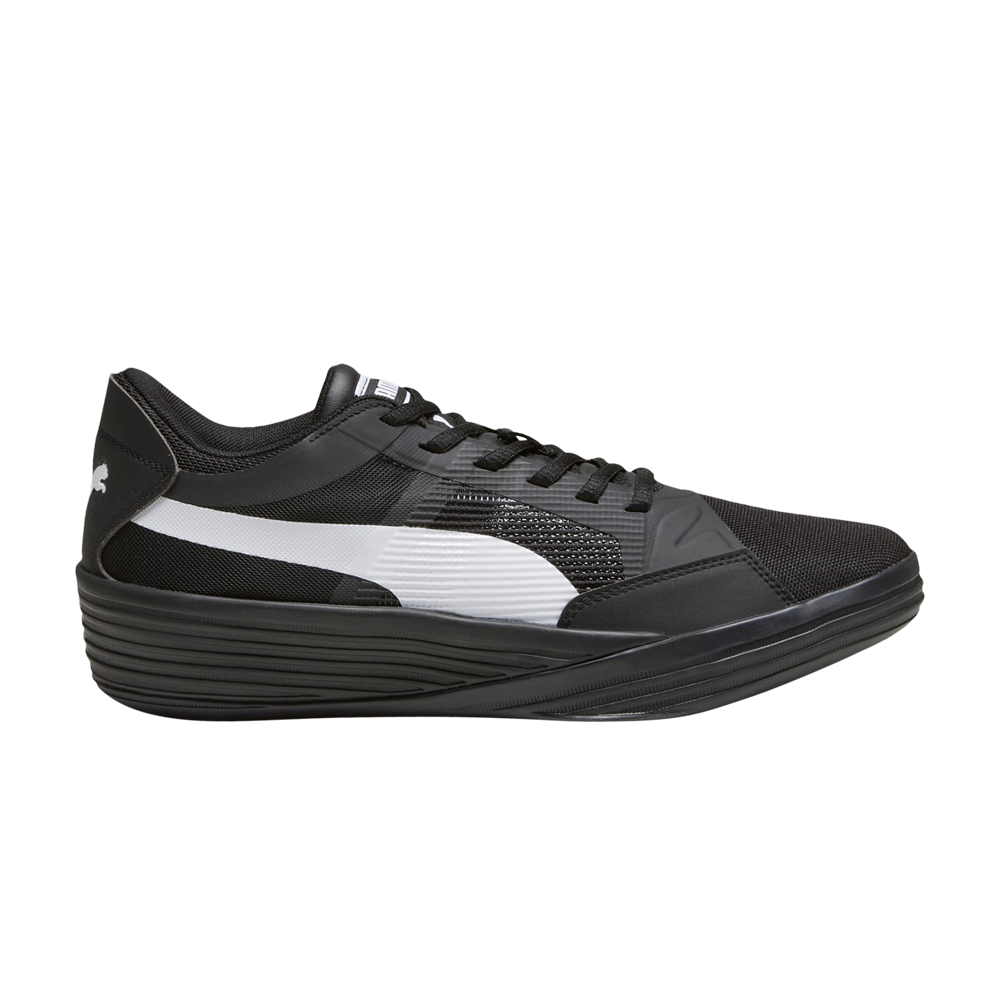 Pre-owned Puma Clyde All-pro Team 'black White'