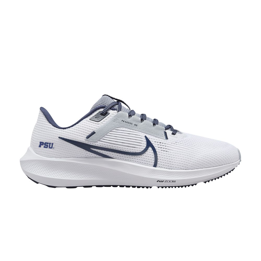 Pre-owned Nike Air Zoom Pegasus 40 'penn State' In White