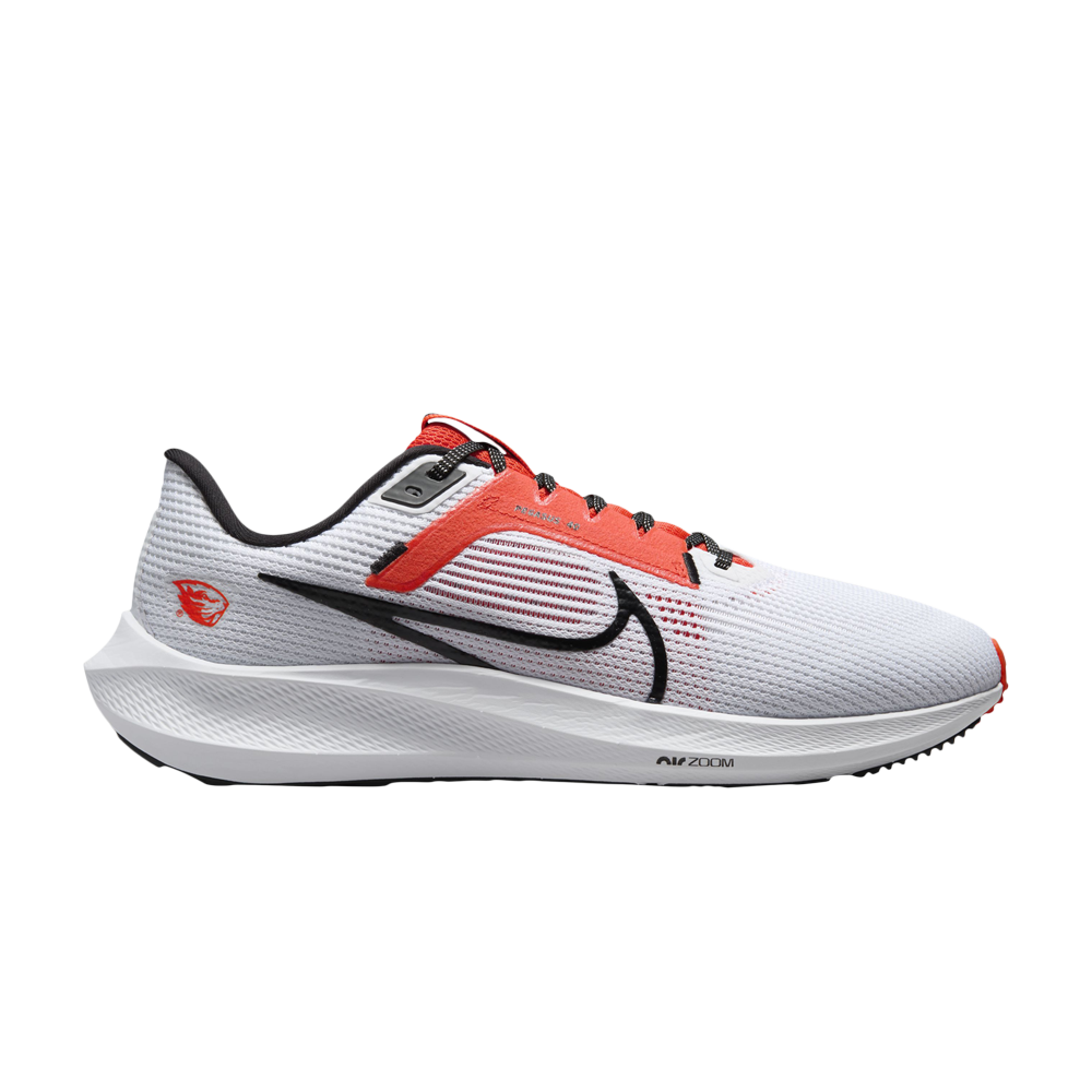 Pre-owned Nike Air Zoom Pegasus 40 'oregon State' In White