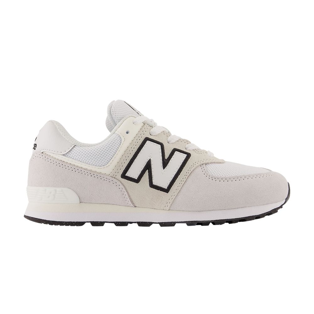 Pre-owned New Balance 574 Big Kid 'nimbus Cloud Black' | Grey | Kid's Size 4