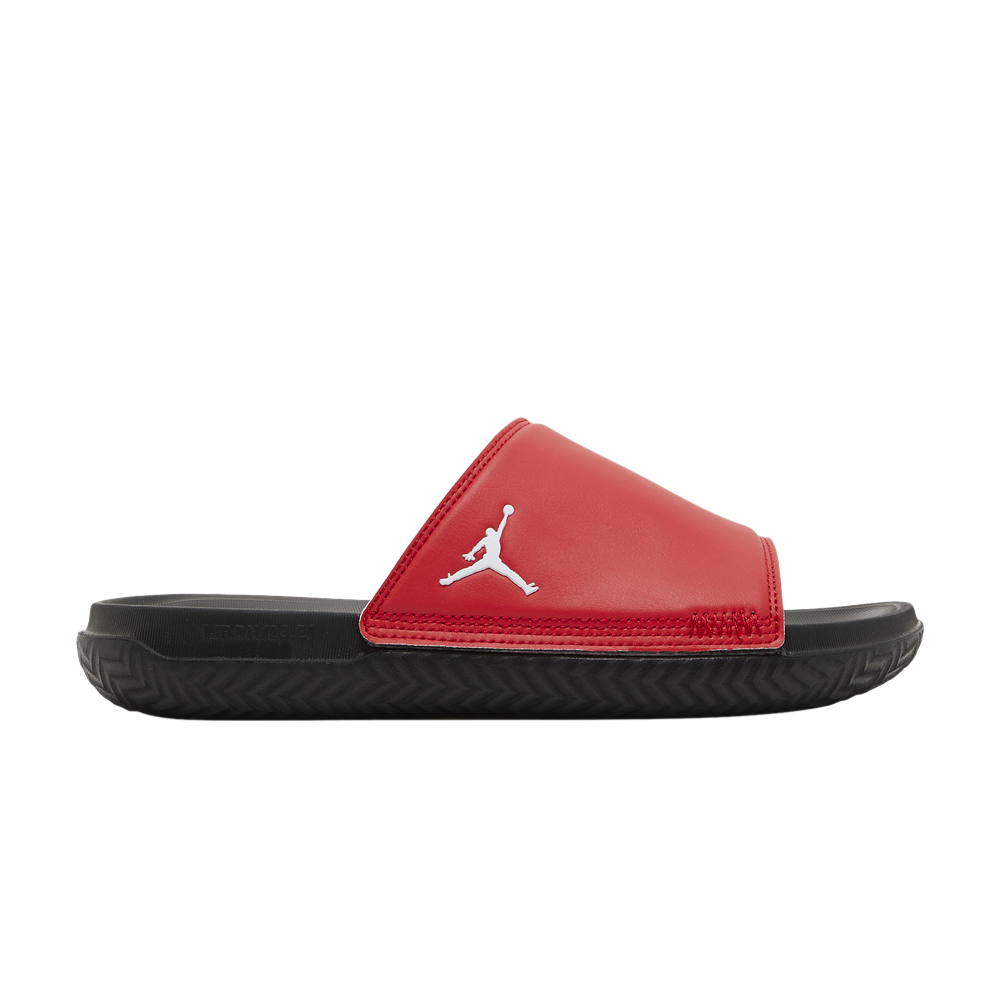Pre-owned Nike Jordan Play Slide 'university Red'