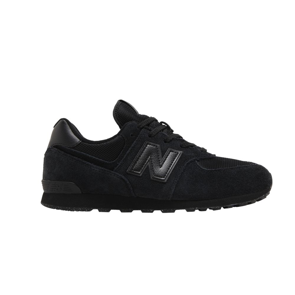 Pre-owned New Balance 574 Big Kid Wide 'core Pack - Black' | Kid's Size 5