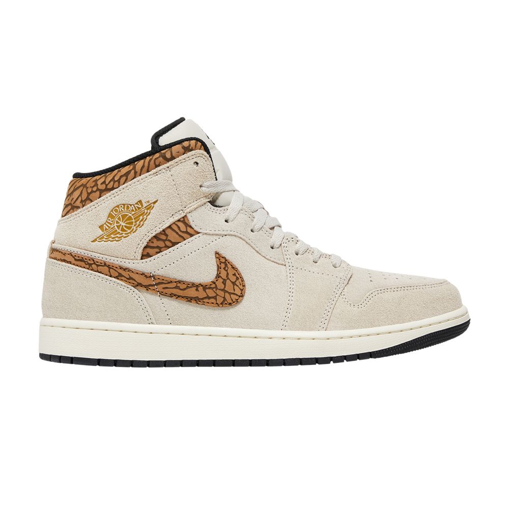 Air Jordan 1 Mid SE 'Brown Elephant' | Men's Size 14