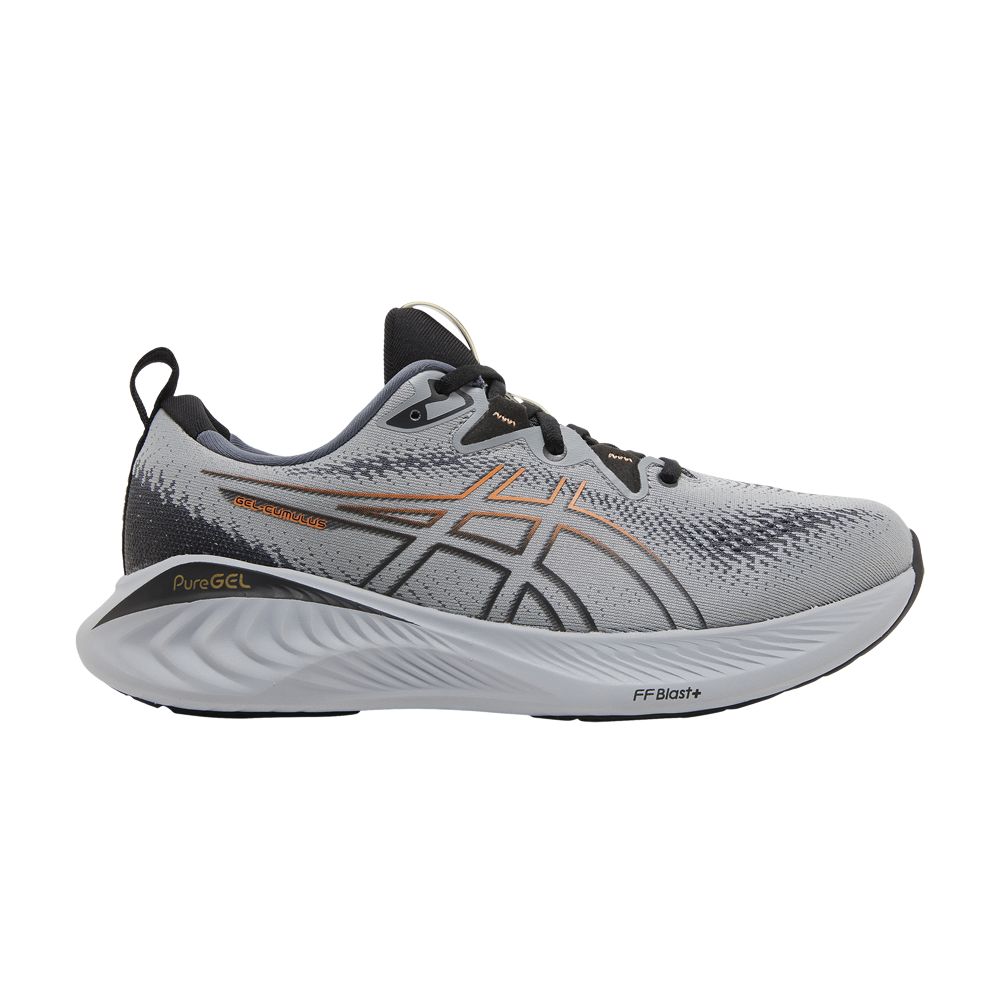 Pre-owned Asics Gel Cumulus 25 Wide 'sheet Rock Sun Peach' In Grey