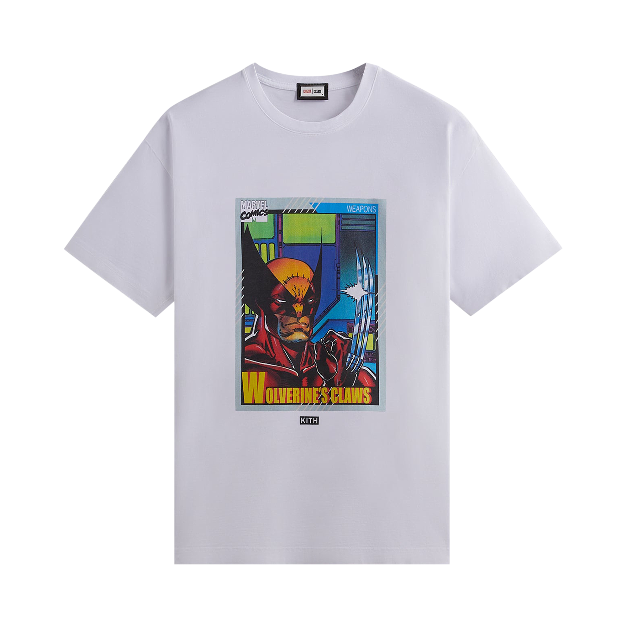 Pre-owned Kith For X-men Wolverine Card Vintage Tee 'white'