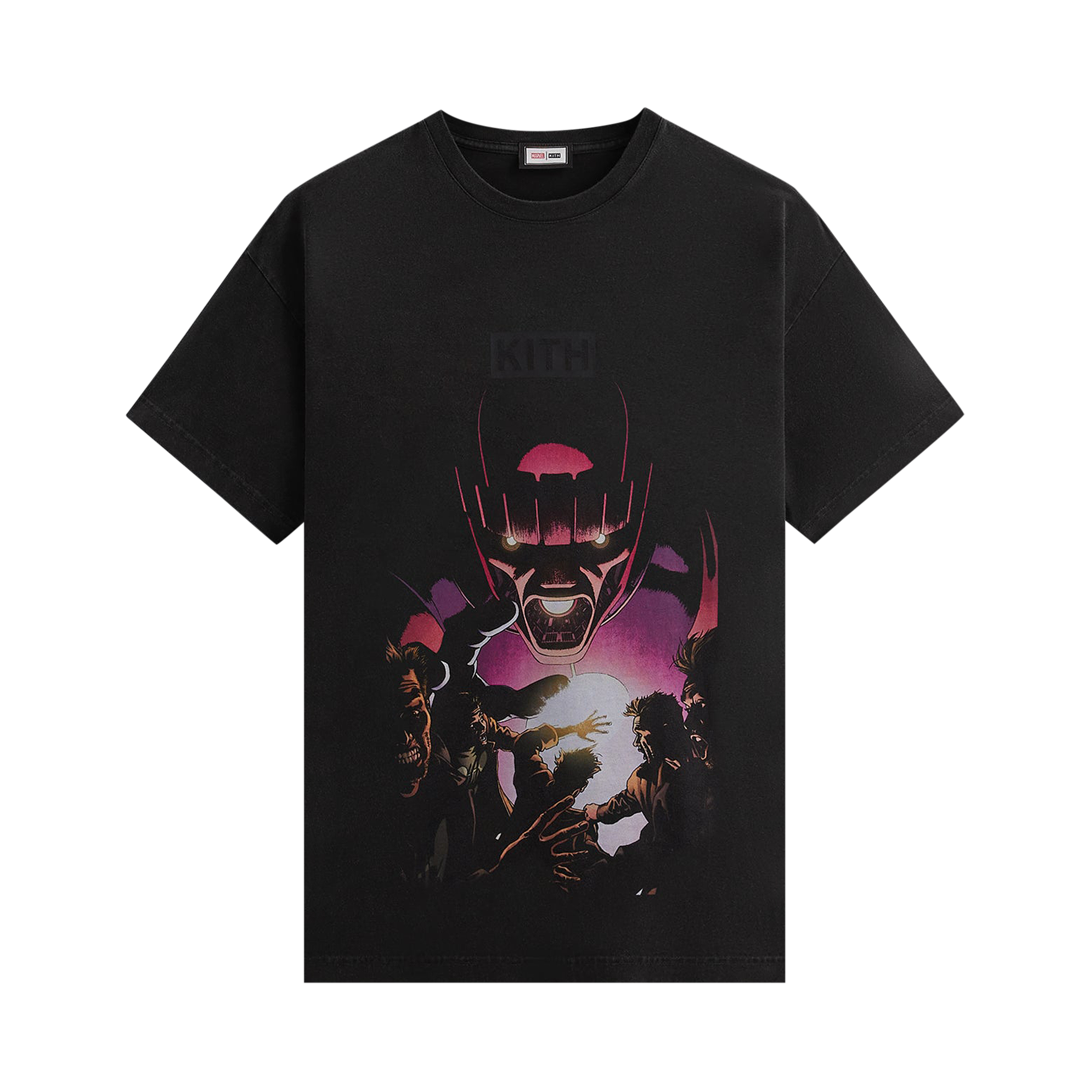 Pre-owned Kith For X-men Sentinel Vintage Tee 'black'