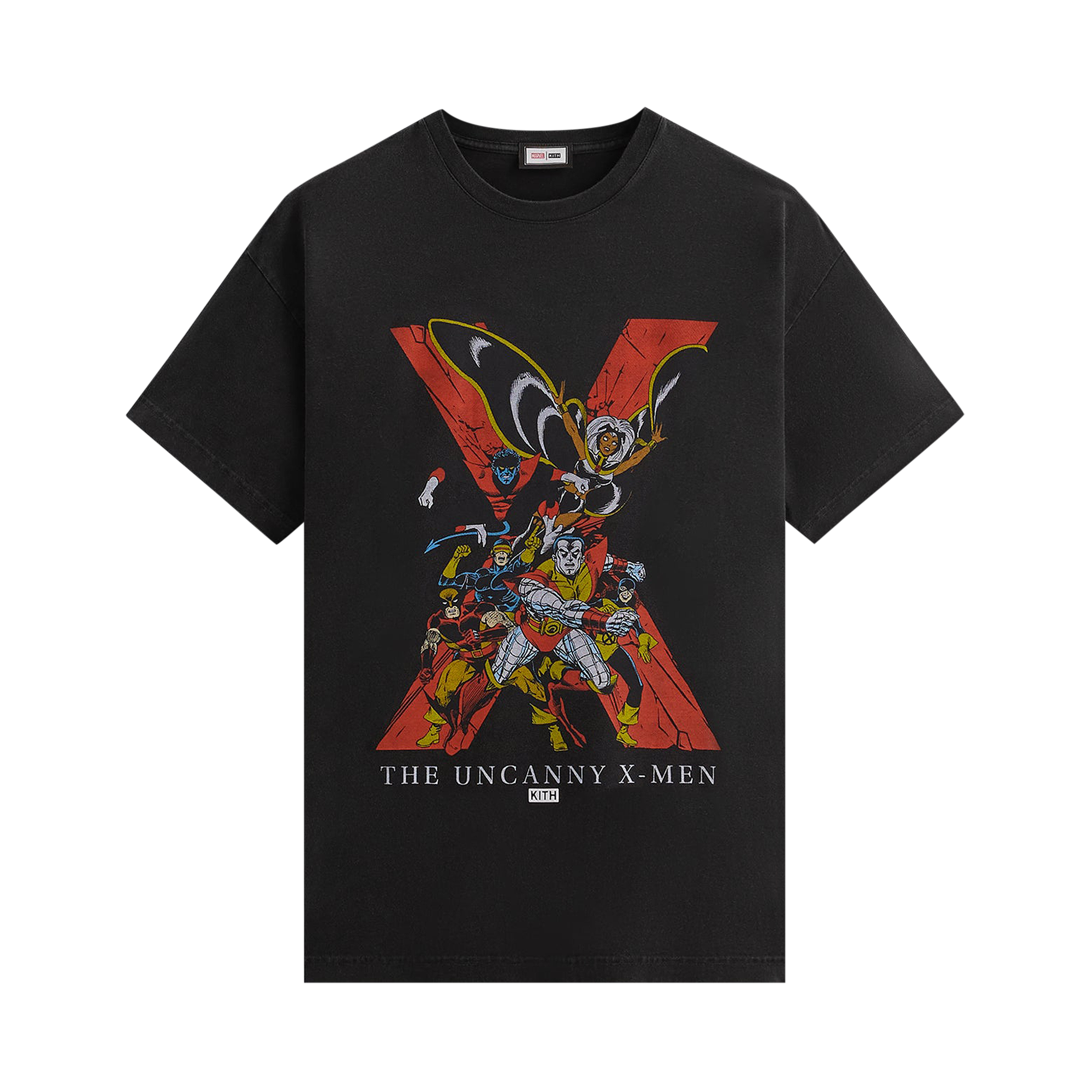 Pre-owned Kith For X-men Uncanny Vintage Nelson Tee 'black'