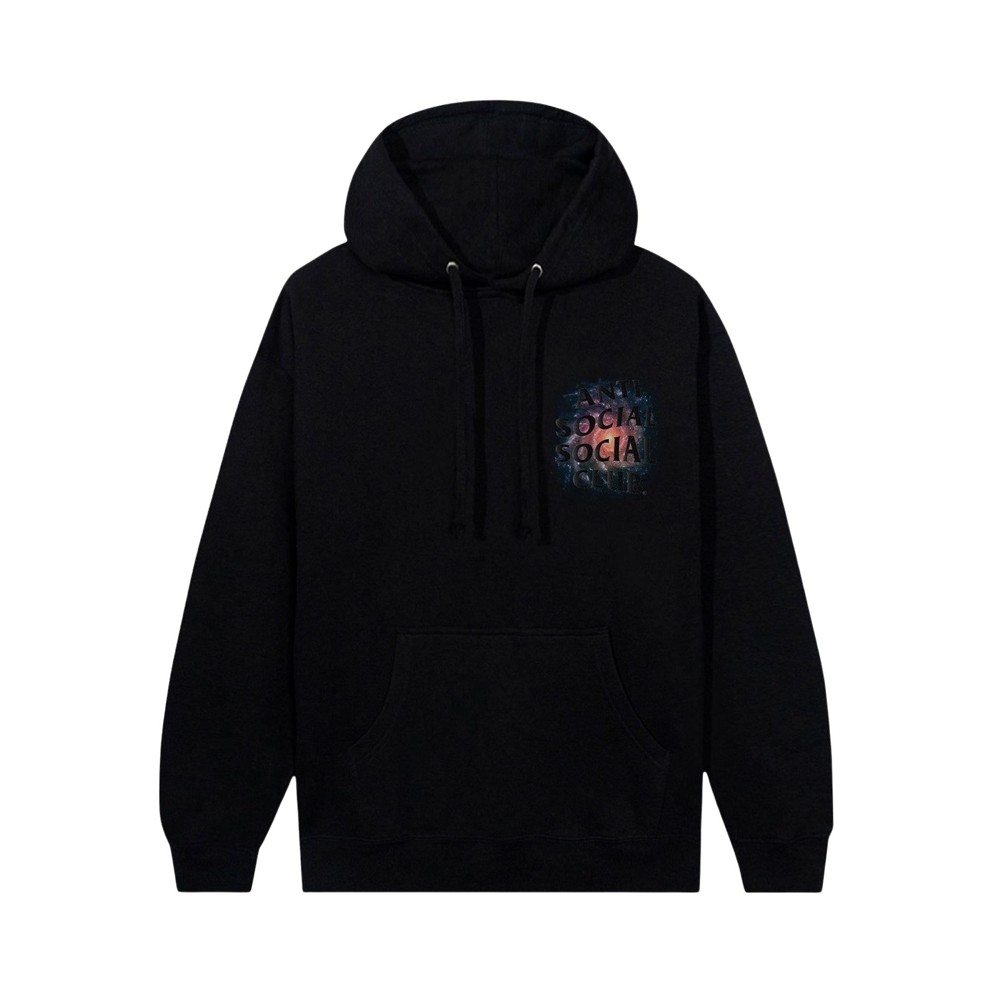 ANTI SOCIAL SOCIAL CLUB ANTI SOCIAL SOCIAL CLUB TONIGHT, I'LL SIT… PULLOVER 'BLACK'