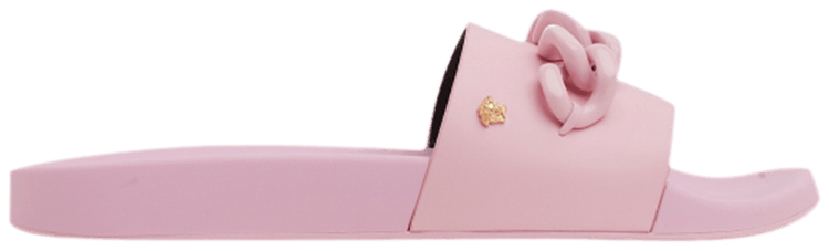 Versace Wmns Pool Slide Medusa Chain   Pink