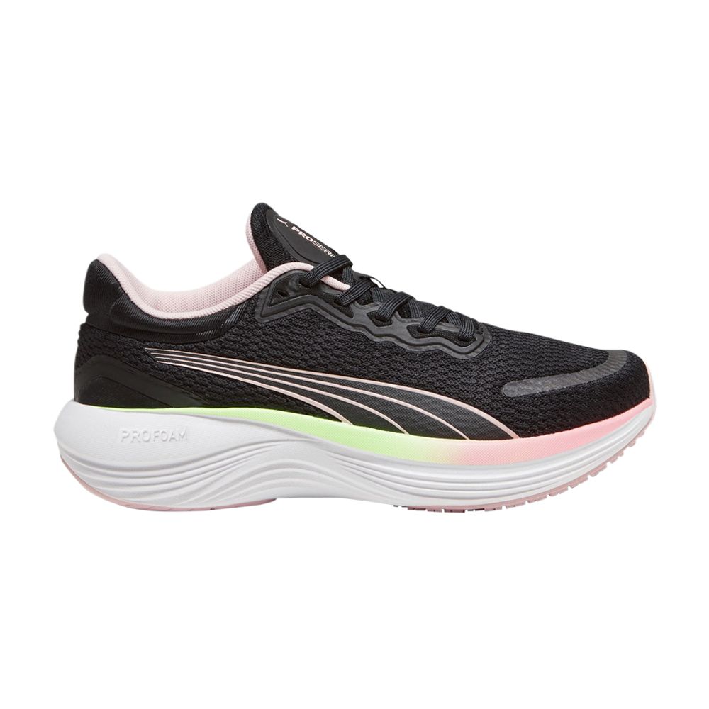 Pre-owned Puma Scend Pro 'black Pink Green White'
