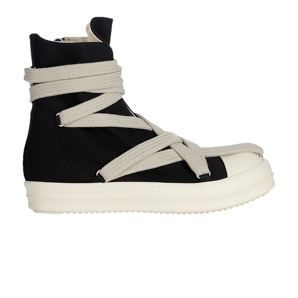 Pre-owned Rick Owens Drkshdw Luxor Hexa High 'black Milk' | Men's Size 40