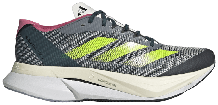 Adidas Wmns Adizero Boston 12 Arctic Night Lucid Lemon