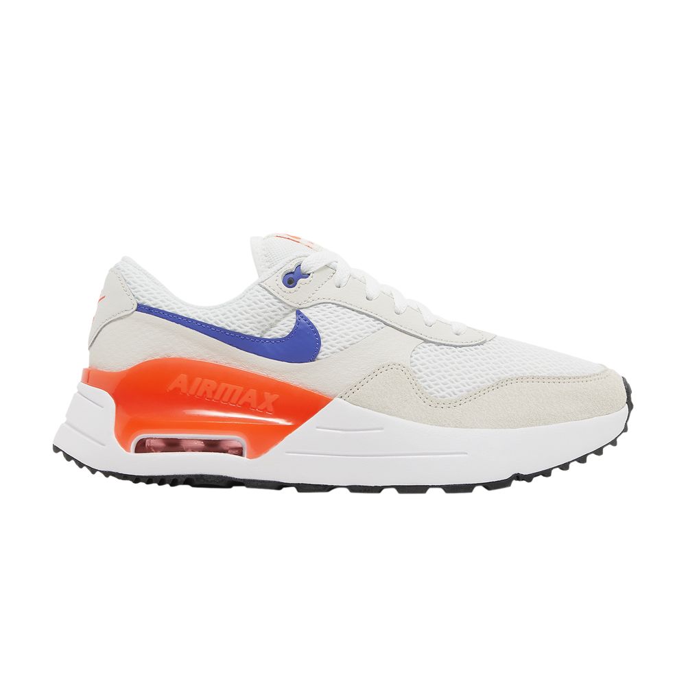 Click to view more detailed imagery on our partner's website Pre-owned Nike Wmns Air Max Systm 'white Bright Crimson Lapis'
