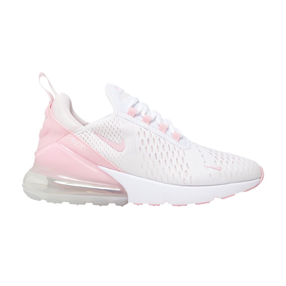 Pre-owned Nike Wmns Air Max 270 'white Soft Pink'