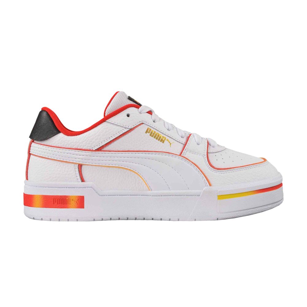 Puma CA Pro 'Flames' | White | Men's Size 9.5 - 389528-01