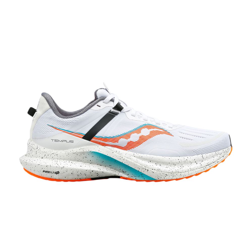 Pre-owned Saucony Tempus 'white Viziorange'