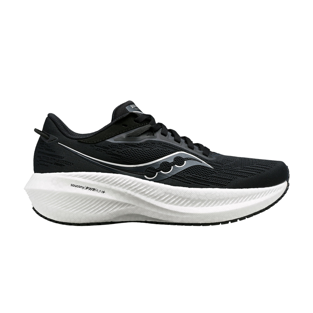 Pre-owned Saucony Triumph 21 'black White' In Grey