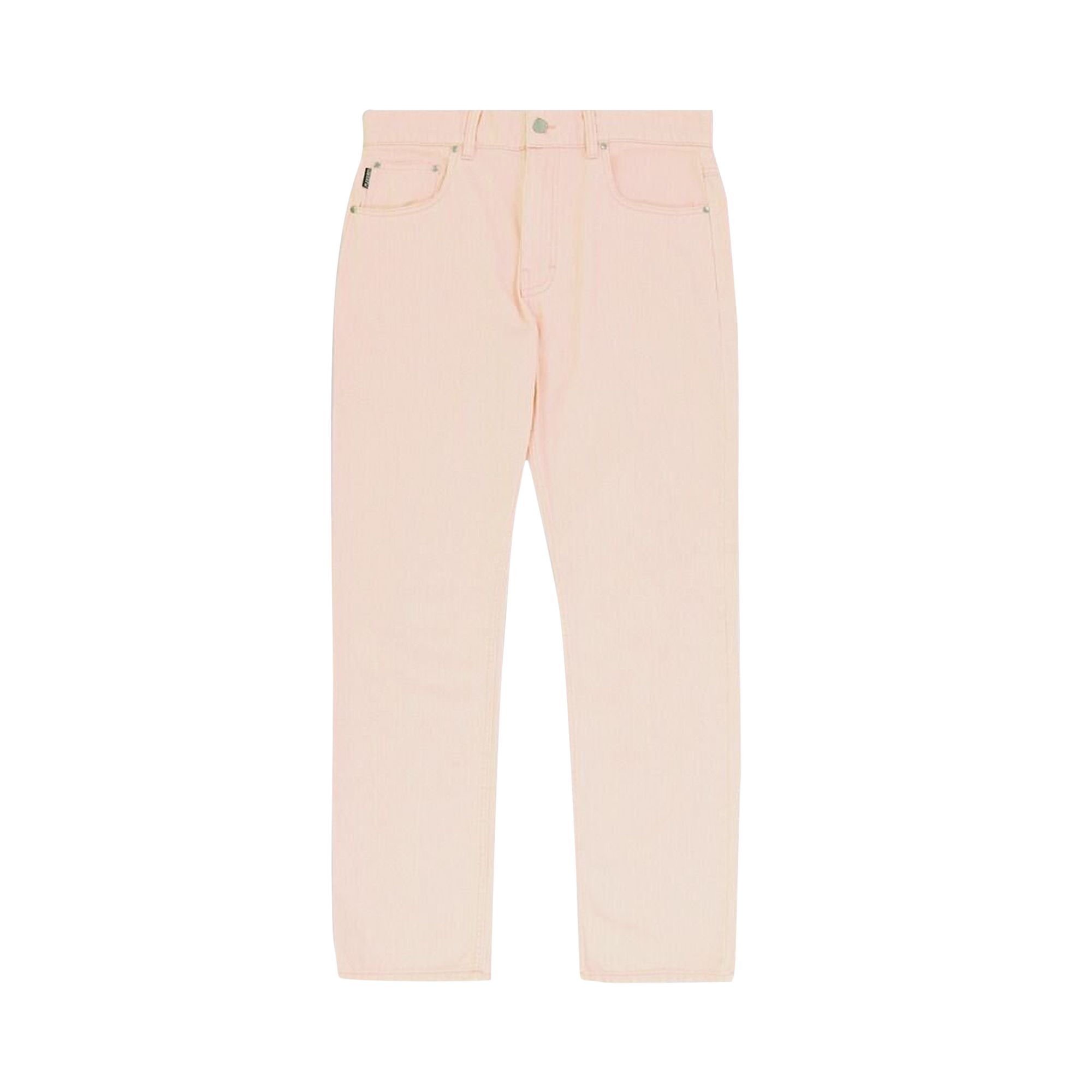 Pre-owned Pleasures X Sonic Youth Washing Machine Denim Pants 'pink' | Men's Size 34