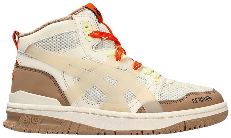 ☆asics☆ ASICS X PE NATION EX89 MT Pearl Ivory 1203A3 Buy P.E Nation x EX89 MT 'Pearled Ivory Burro' - 1203A385