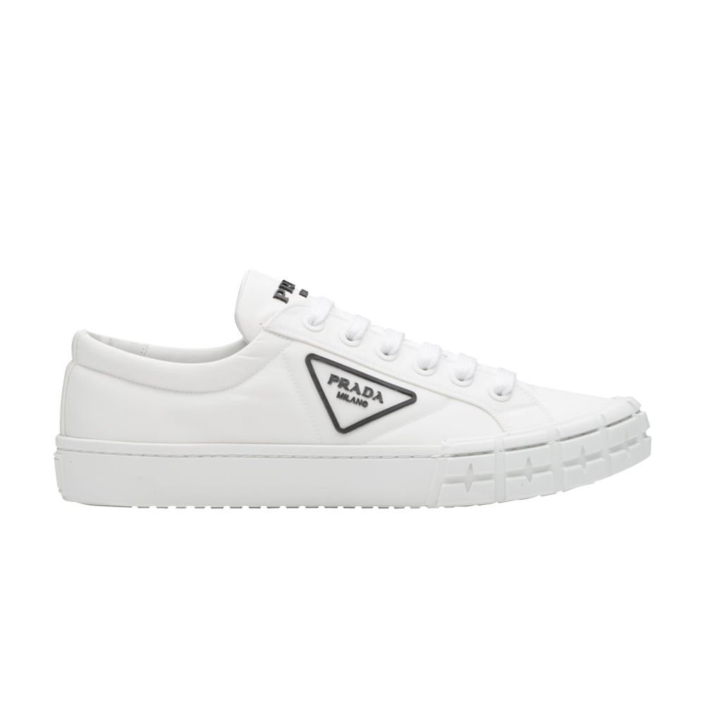 Pre-owned Prada Cassetta Wheel 'white Nylon' 2022