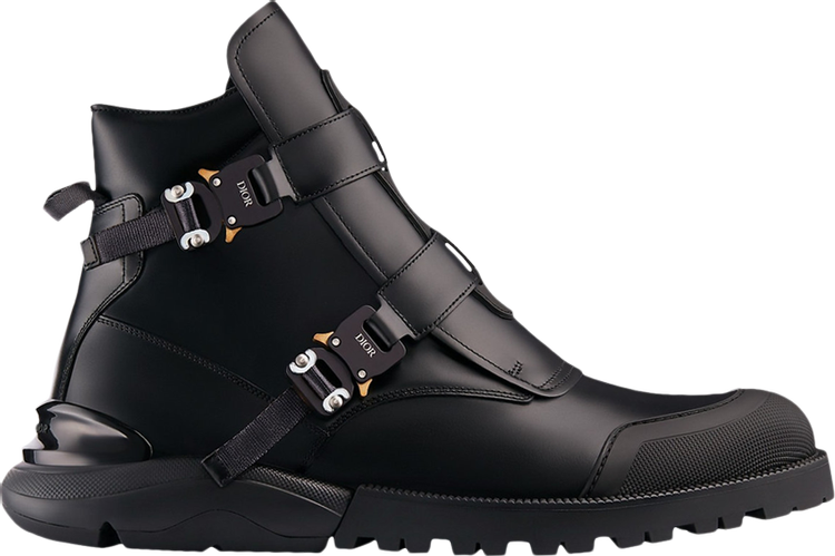 Dior Buckle Military Combat Boot 'Black'