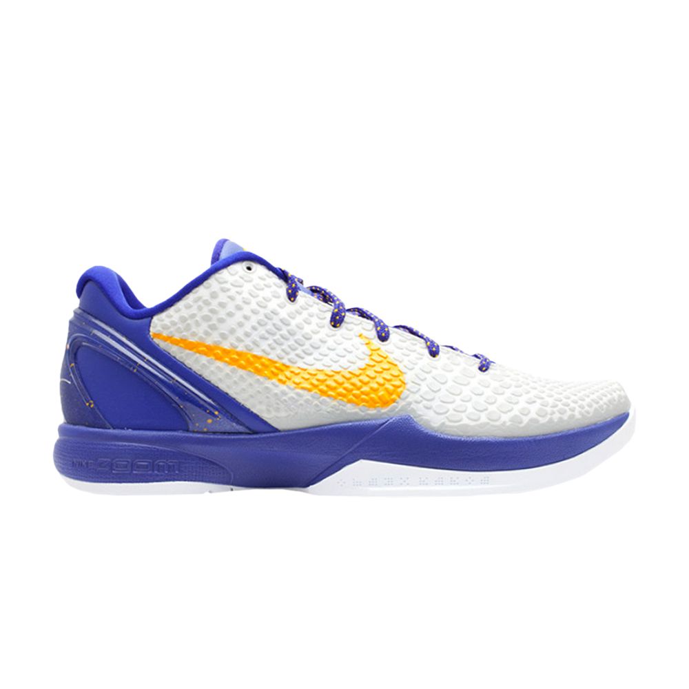 Nike Zoom Kobe 6 XDR 'Lakers Home' | White | Men's Size 10 - 436311-102