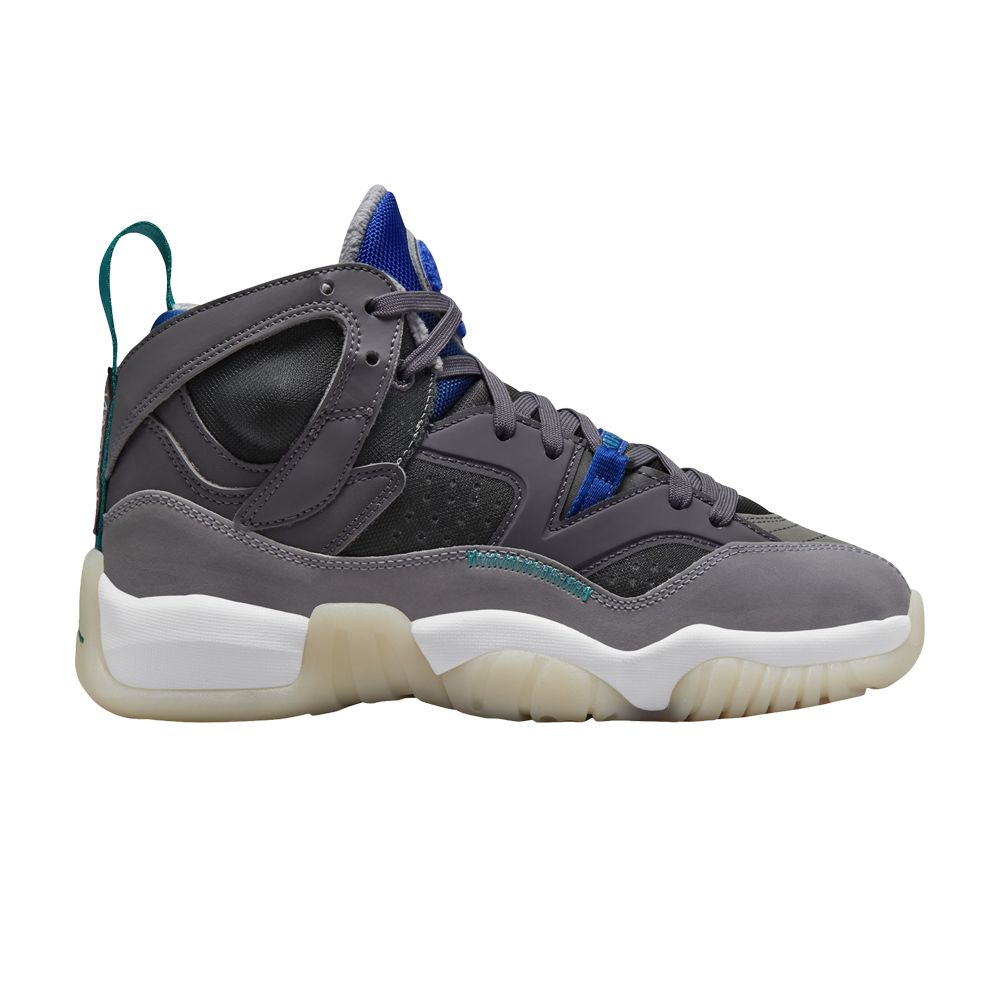 Pre-owned Air Jordan Jumpman Two Trey Gs 'light Graphite Sport Royal' | Grey | Kid's Size 3.5