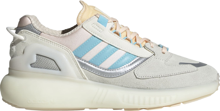 Wmns ZX 5K Boost 'Off White Bliss Blue'