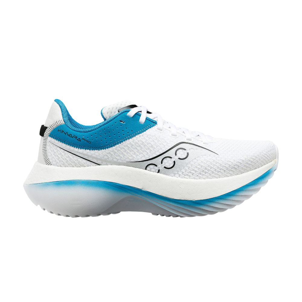 Pre-owned Saucony Wmns Kinvara Pro 'white Ink'