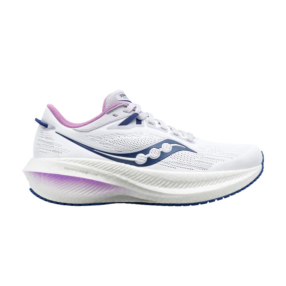 Pre-owned Saucony Wmns Triumph 21 'white Indigo'